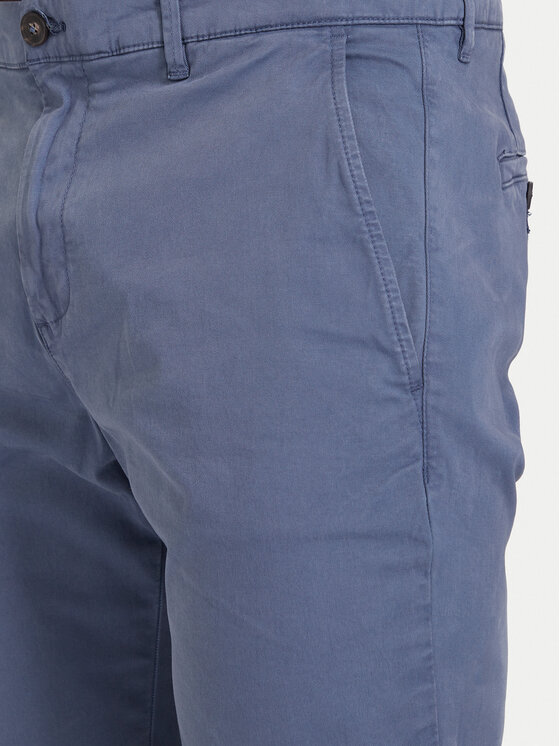 United Colors Of Benetton United Colors Of Benetton Chino hlače 4TZYUF04P Modra Slim Fit