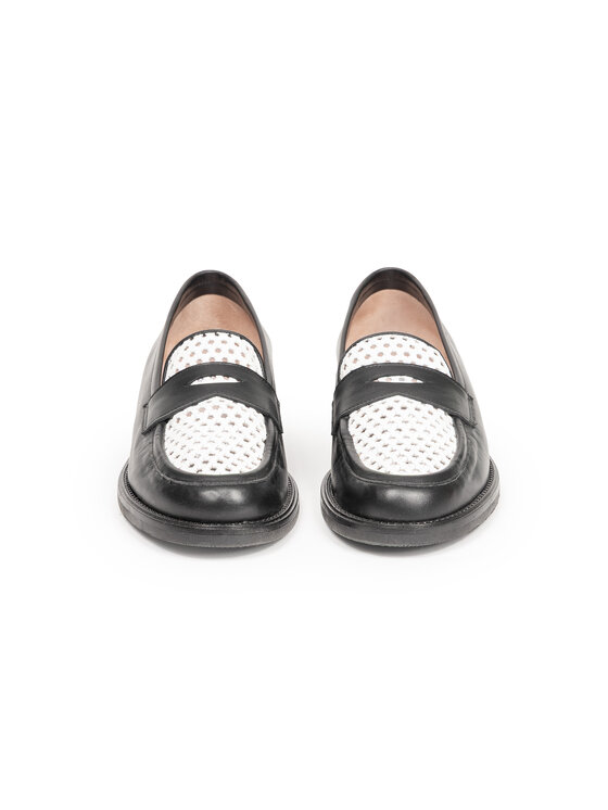 Deni Cler Milano Deni Cler Milano Mokasyny T-DC-B318-F2-77-91-1 Biały