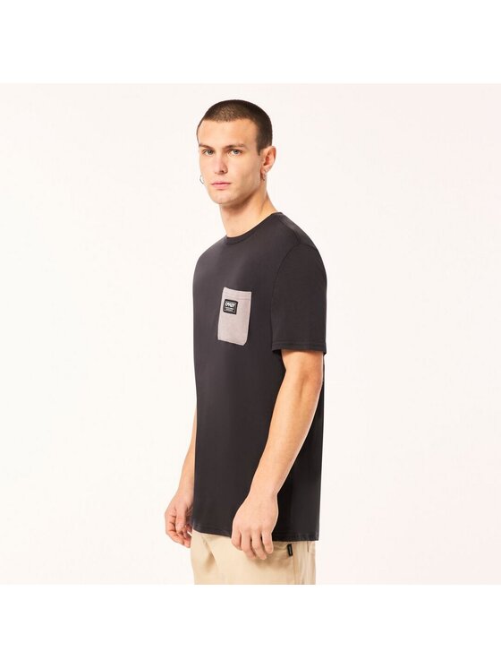 Oakley Oakley T-Shirt FOA403729 Czarny Regular Fit