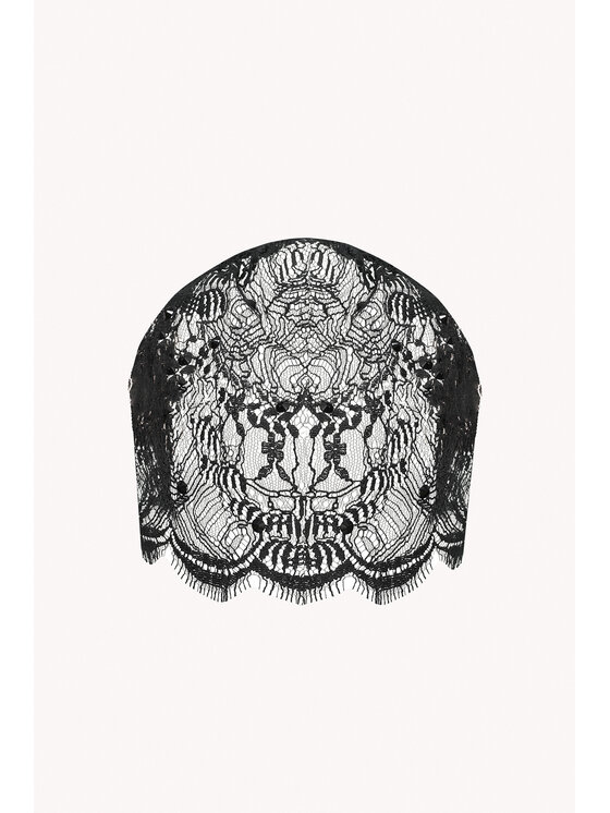 Epuzer Epuzer Komin Lace headpiece Czarny