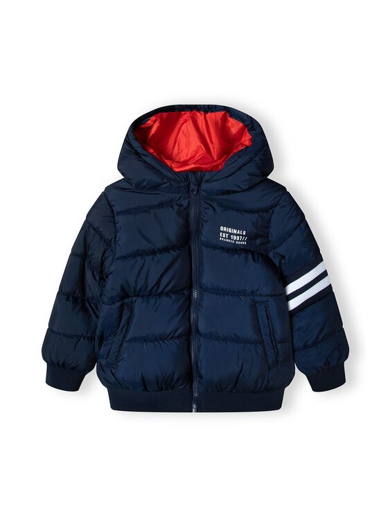 MINOTI MINOTI Kurtka bomber 15coat 50 Niebieski Regular Fit