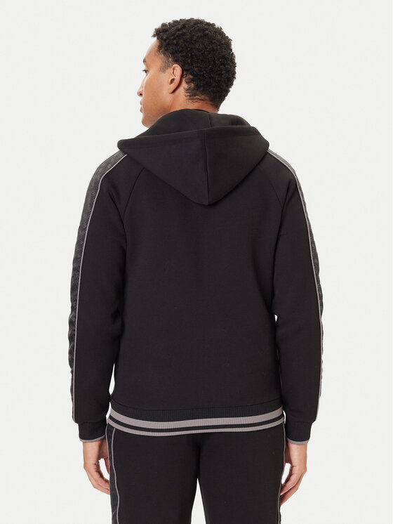 Guess Guess Μπλούζα Z5BQ12 KB3P2 Μαύρο Regular Fit