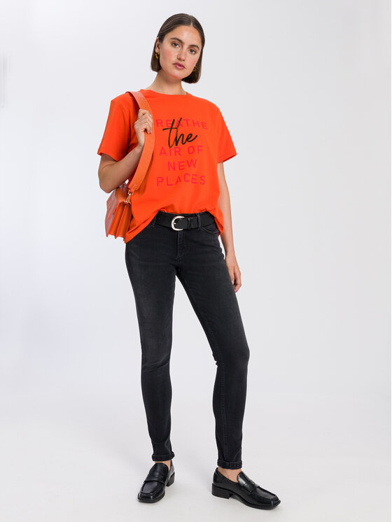 Cross Jeans Cross Jeans Jeansy N 497-307 Czarny Skinny Fit