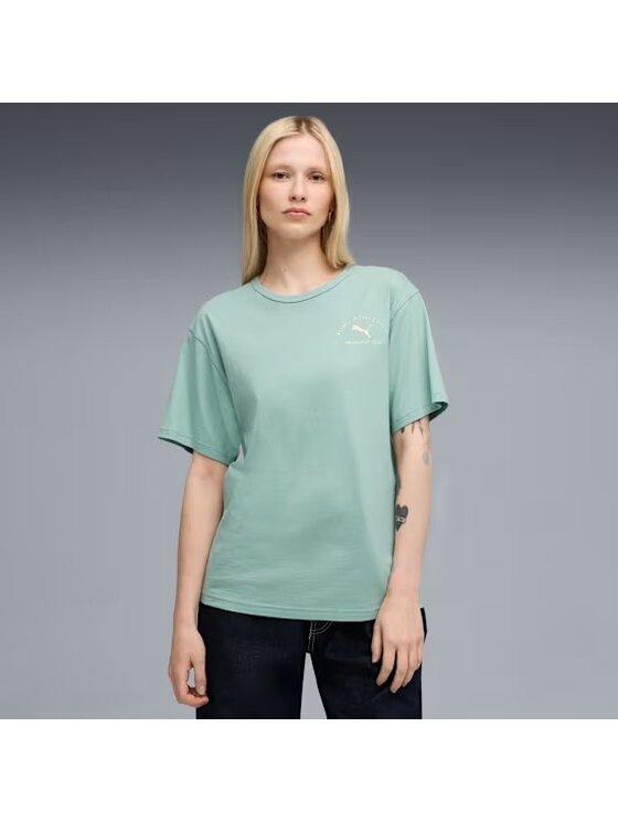 Puma Puma T-Shirt 688130 Zielony Regular Fit