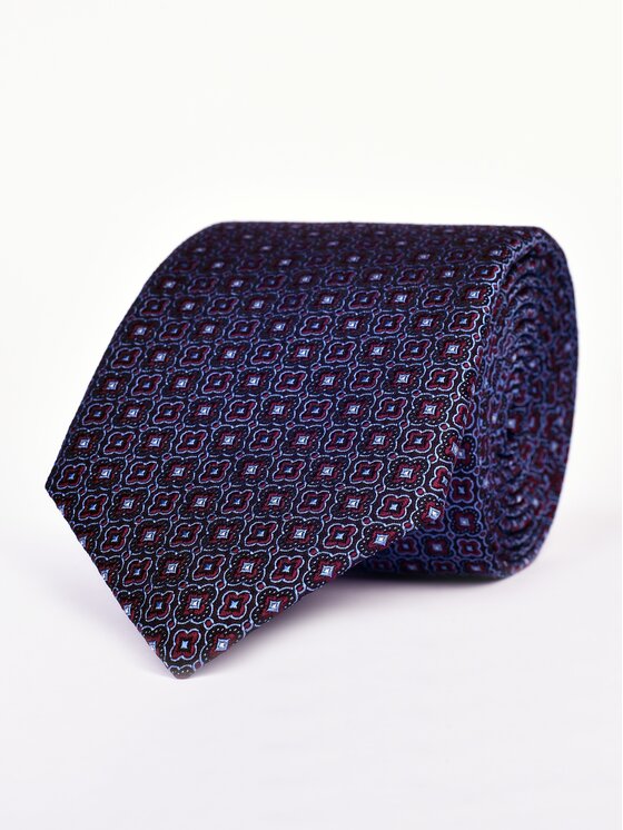 ELSNER ELSNER Γραβάτα JEDWAB ŻAKARD A0940 Σκούρο μπλε