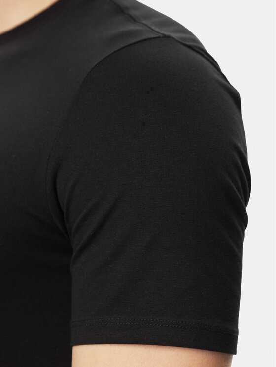 Guess Guess T-Shirt M4YI38 J1314 Schwarz Slim Fit
