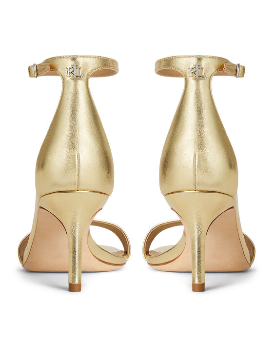 LAUREN RALPH LAUREN LAUREN RALPH LAUREN Sandały Allie Mid 802978207002 Złoty