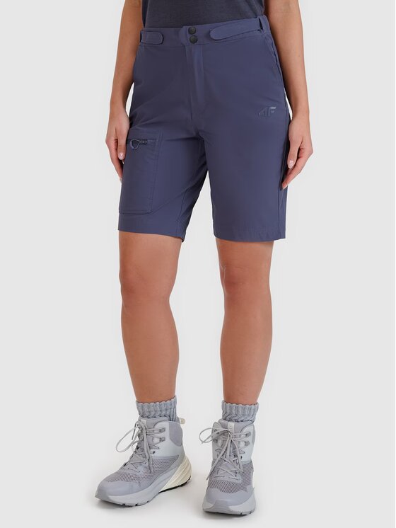 4F 4F Šortky 4FWSS25TFSHF0954-22S Čierna Regular Fit