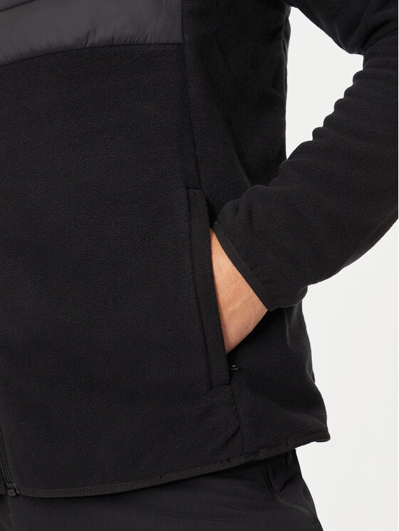 4F 4F Fleecejacke 4FWAW24TFLEM249 Schwarz Regular Fit