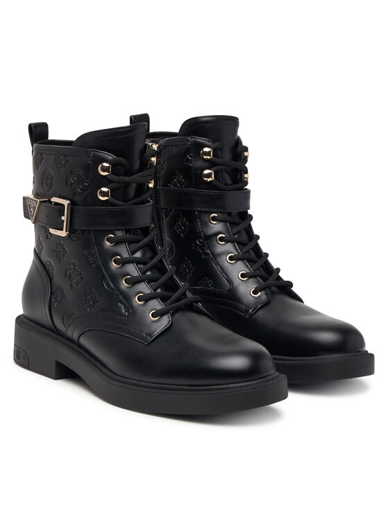 Guess Guess Зимни обувки FLFFEI ELE10 Черен
