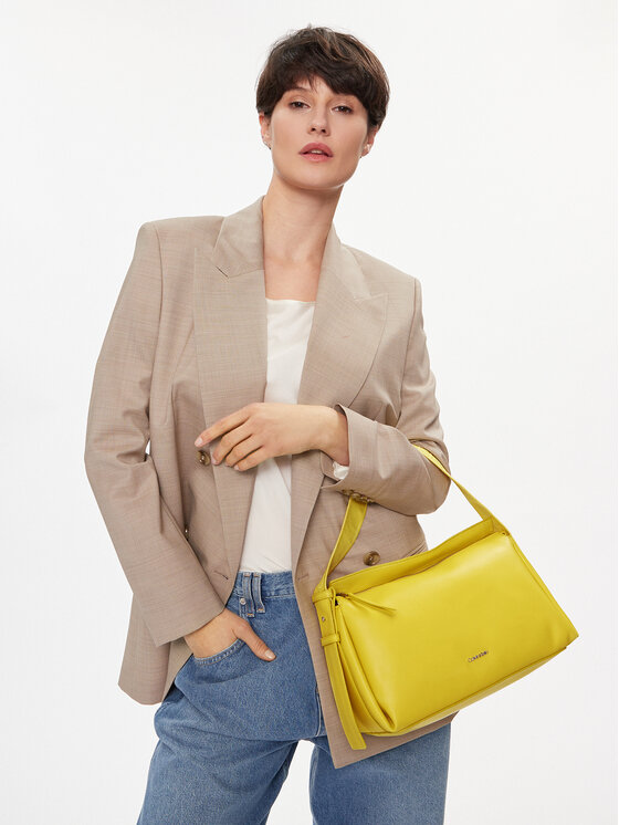 Calvin Klein Calvin Klein Torbica Gracie Shoulder Bag K60K611661 Žuta