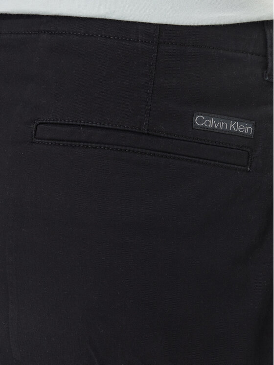 Calvin Klein Jeans Calvin Klein Jeans Σορτς υφασμάτινο LV04RF617G Μαύρο Regular Fit