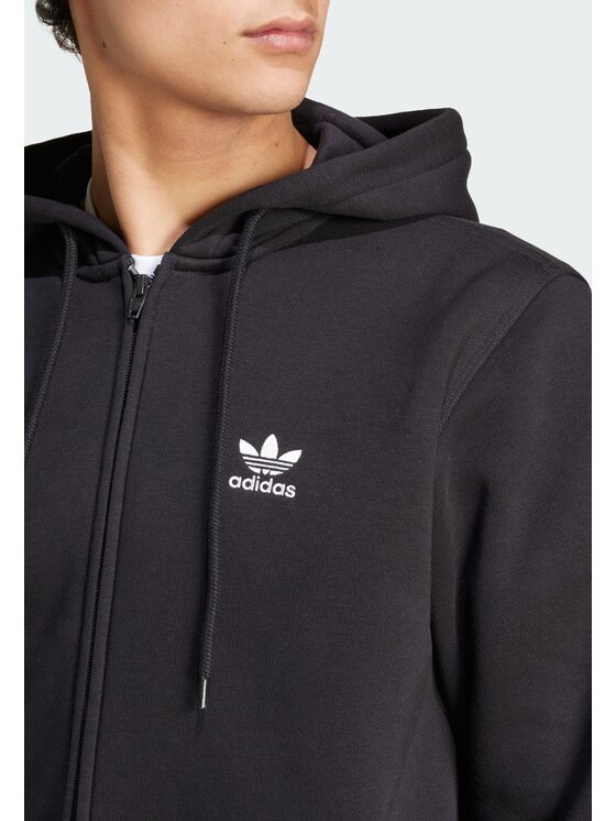 adidas adidas Μπλούζα Trefoil Essentials IW5791 Μαύρο Regular Fit