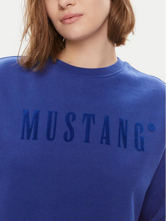 Mustang Mustang Džemperis Bea 1014623 Mėlyna Regular Fit