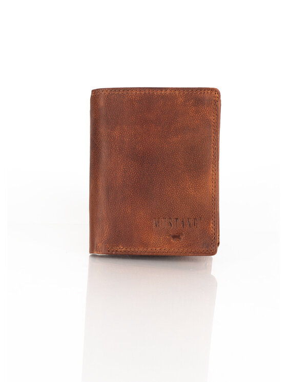 Portfel męski Mustang, Brązowy, DENIMO WALLET