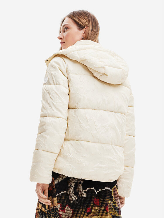 Desigual Desigual Giubbotto invernale 23WWEW72 Beige Regular Fit