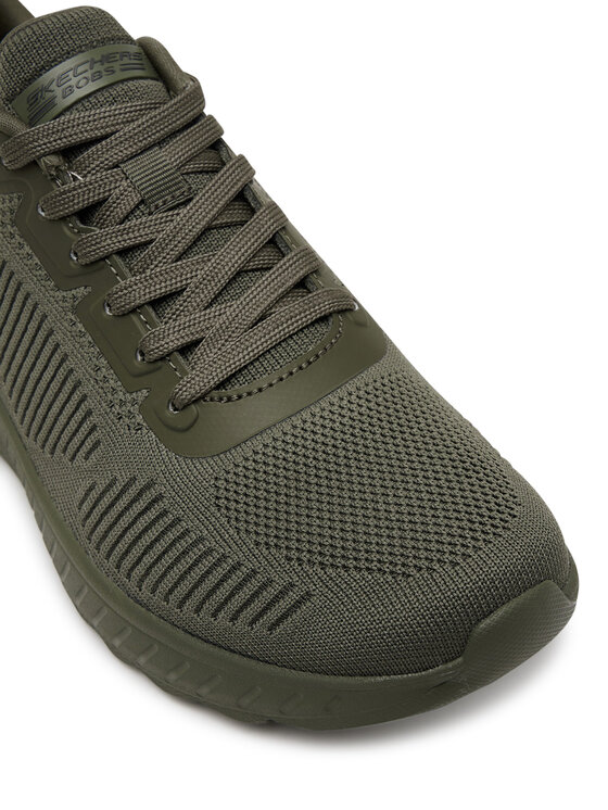 Skechers Skechers Sneakersy Bobs Squad Chaos - Face Off Zielony