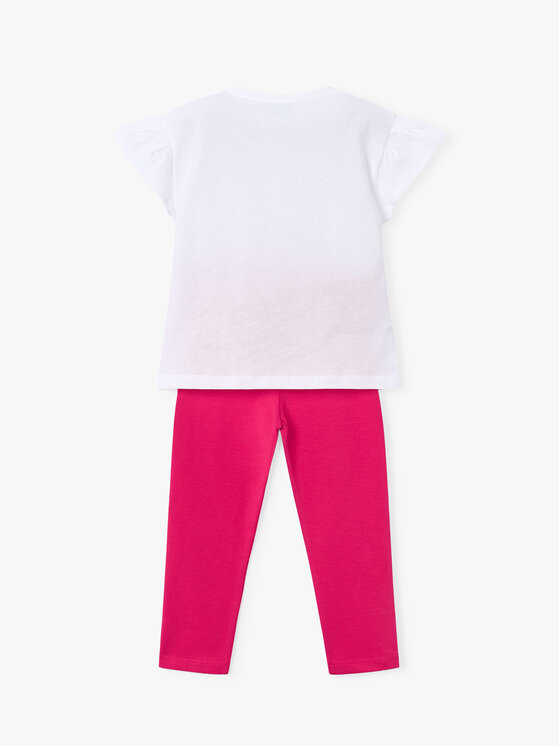 Mayoral Mayoral Komplekti kuuluvad top ja retuusid 3726 Valge Regular Fit