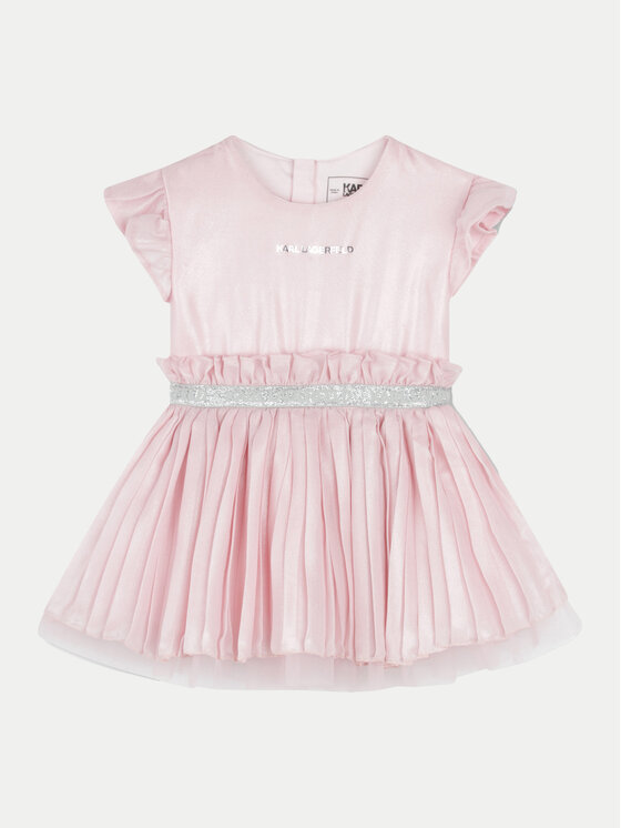 Karl Lagerfeld Kids Ikdienas kleita Z30279 S Rozā Regular Fit