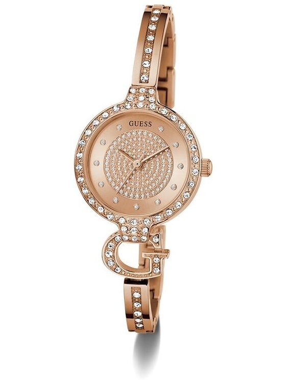 Guess Guess Hodinky GW0929L3 Růžové zlato