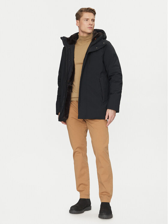 Save The Duck Save The Duck Parka P38160M SMEG19 Čierna Regular Fit