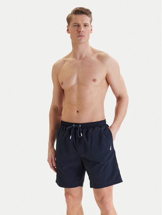 Nautica Nautica Plavecké šortky Salvardo NCC04502 Tmavomodrá Regular Fit