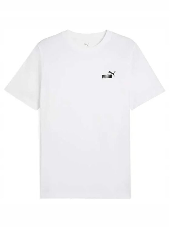 Puma Puma T-Shirt Ess Small No.1 Logo Tee 682534 Biały Regular Fit
