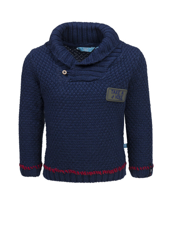 Sweter, rozmiar 92, Granatowy, 1840367-3380