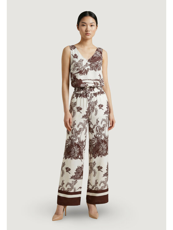 Artigli Artigli Παντελόνι Palazzo FANTASIA Μπεζ Casual Fit