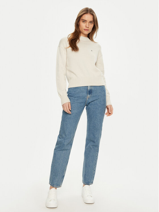 Calvin Klein Jeans Calvin Klein Jeans Jeans hlače J20J224996 Modra Straight Fit