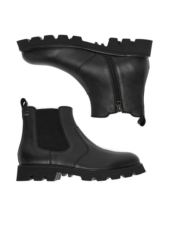G-Star Raw G-Star Raw Ботильйони EO-ROWHIDE-02 MI08 Чорний