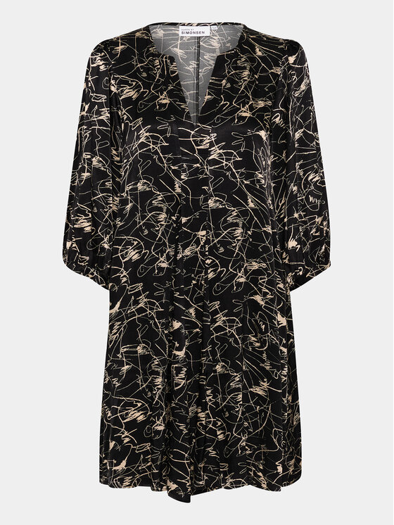 Karen by Simonsen Karen by Simonsen Haljina za svaki dan Marbella 10104894 Crna Regular Fit