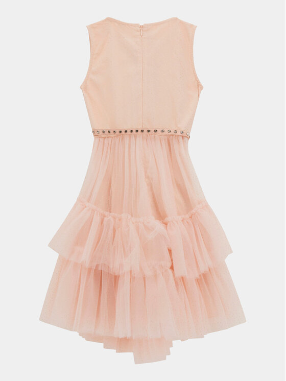 Guess Vestito elegante J4RK05 KC3F0 Rosa Regular Fit