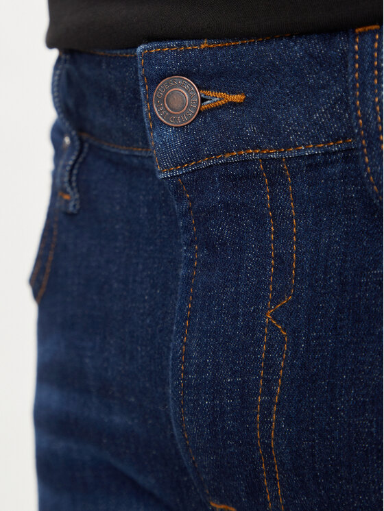 Guess Guess Jeans hlače M4YA27 D5DG1 Modra Super Skinny Fit
