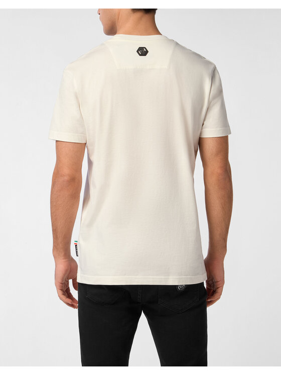 PHILIPP PLEIN PHILIPP PLEIN T-Shirt 27143 Biały Regular Fit
