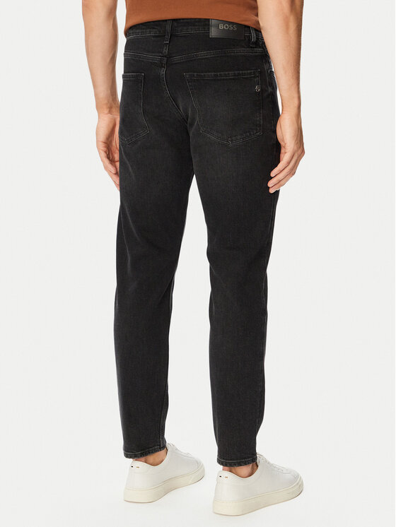 BOSS BOSS Džinsai Double B 50570923 Juoda Slim Fit