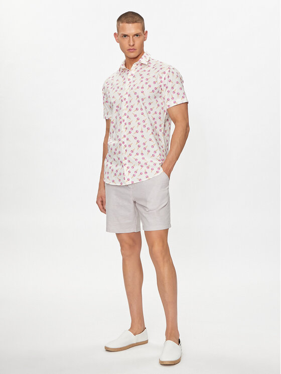 Jack & Jones Jack & Jones Szorty materiałowe Stace 12248627 Szary Tapered Fit