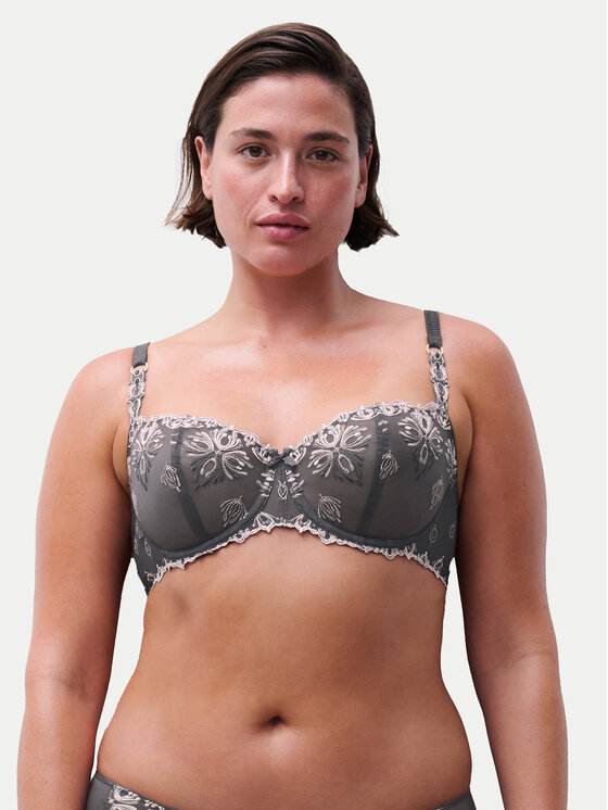 Chantelle Chantelle Reggiseno Balconette Champs Élysées C26050 Grigio