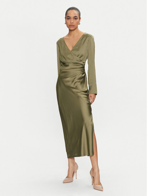 Imperial Imperial Cocktail obleka AFGSIBA Zelena Regular Fit