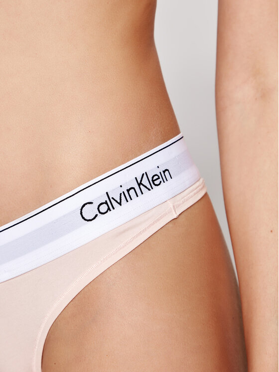 Calvin Klein Underwear Calvin Klein Underwear Kalhotky string 0000F3786E Růžová