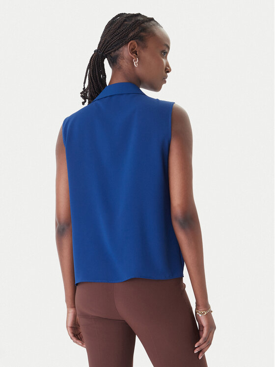 Rinascimento Rinascimento Blūze CFC0127446003 Zils Regular Fit