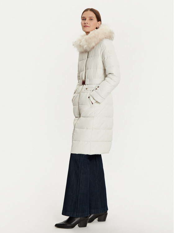 Morgan Morgan Pernata jakna 242-GARENA Écru Slim Fit