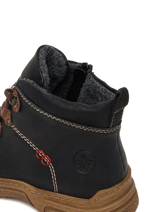 Rieker Rieker Schnürschuhe CEO-72313-00 Schwarz