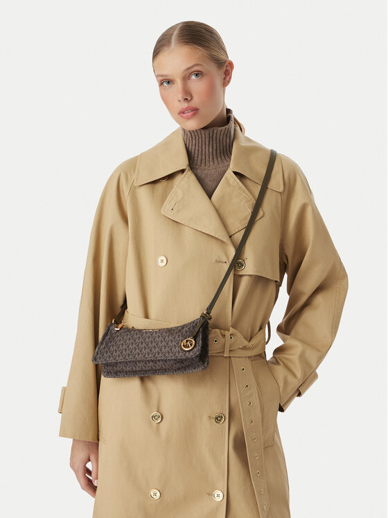 MICHAEL Michael Kors Дамска чанта Zaide 32T6G6ZC5C Каки