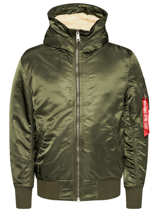 Alpha Industries Alpha Industries Prechodná bunda Ma-1 Tt 158104 Zelená Regular Fit