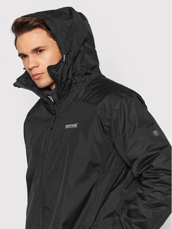 Regatta Regatta Μπουφάν χειμωνιάτικο Thornridge II RMP281 Μαύρο Regular Fit