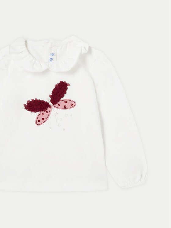 Mayoral Mayoral Bluse 2047 Écru Regular Fit