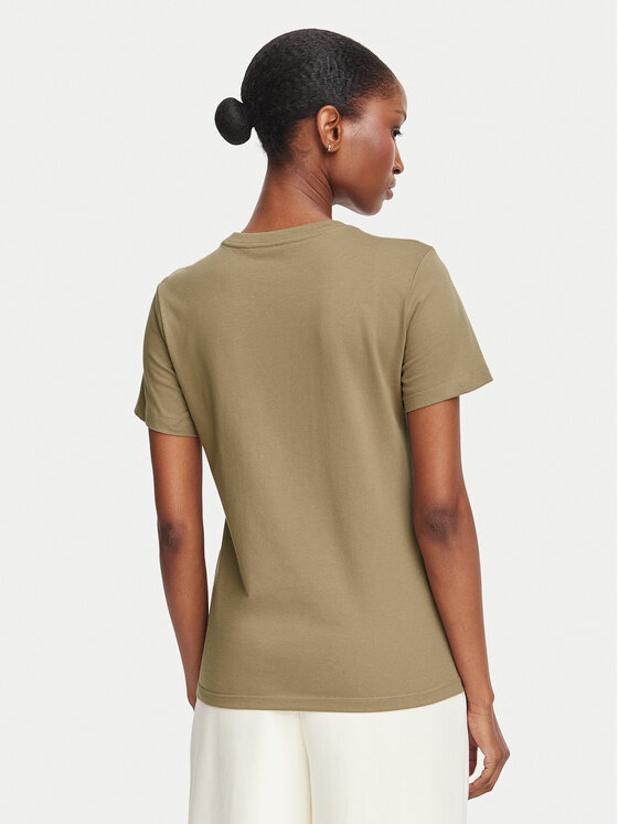 The North Face The North Face T-Shirt Evolution Simple Dome Slm NF0A8FX7 Brązowy jasny Regular Fit