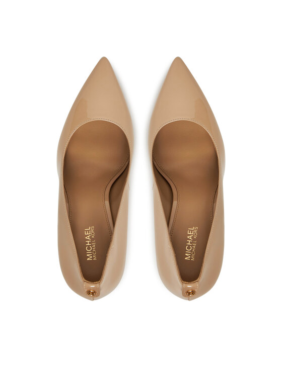 MICHAEL Michael Kors MICHAEL Michael Kors Pantofi cu toc subțire Alina Flex High Pump 40R4HNHP1A Bej