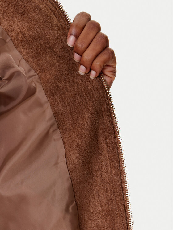 Morgan Morgan Jacke aus Kunstleder 252-GPOKEL Braun Regular Fit